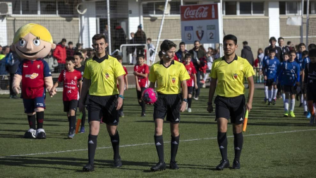 Galería de fotos de los partidos disputados el 6 de enero y de la entrega de trofeos.