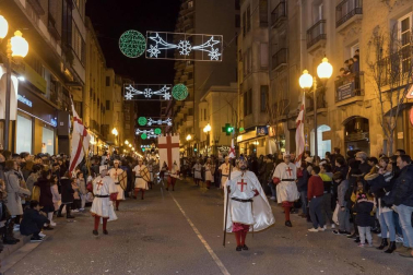 Fotos de la Cabalgata de sus Majestades los Reyes Magos de Oriente en Tudela.
