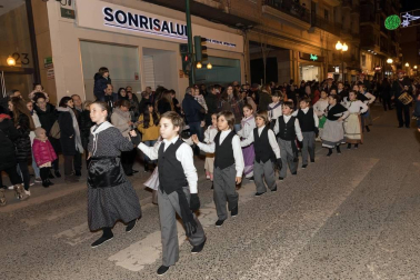 Fotos de la Cabalgata de sus Majestades los Reyes Magos de Oriente en Tudela.