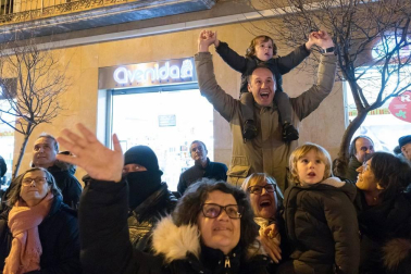 Fotos de la Cabalgata de sus Majestades los Reyes Magos de Oriente en Tudela.