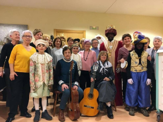 Fotos de la Cabalgata de sus Majestades los Reyes Magos de Oriente en Aoiz.