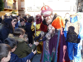 Fotos de la Cabalgata de sus Majestades los Reyes Magos de Oriente en Cintruénigo.
