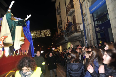 Fotos de la Cabalgata de sus Majestades los Reyes Magos de Oriente en Tafalla.