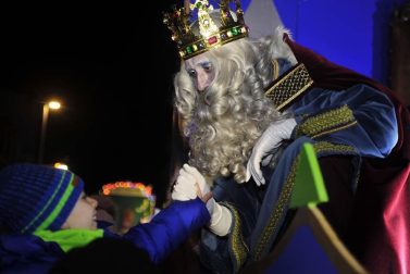 Fotos de la Cabalgata de sus Majestades los Reyes Magos de Oriente en Tafalla.