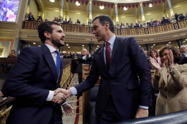 Pedro Sánchez, investido presidente del Gobierno tras la votación más ajustada desde la Transición