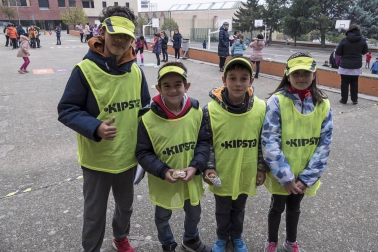 Alumnado del CPRicardo Campano de Viana durante una jornada lectiva