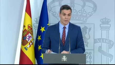 Pedro Sánchez: "El Gobierno hablará con varias voces pero con una misma palabra"