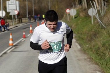 Participantes en la prueba disputada este domingo, 12 de enero, sobre un recorrido de 7,7 kilómetros