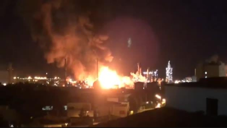 Explosión en un polígono petroquímico de Tarragona