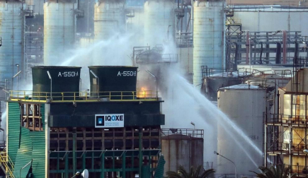Una tapa del reactor voló tres kilómetros y mató a una de las víctimas