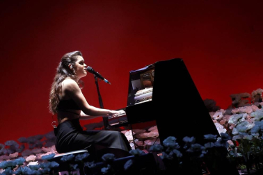 Amaia brilla con fuerza en Madrid con canciones como 'El relámpago'