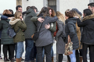 Fotos del día después del accidente en el que fallecidos dos menores en Estella.