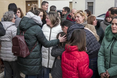 Fotos del día después del accidente en el que fallecidos dos menores en Estella.