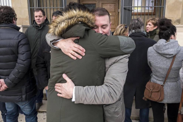 Fotos del día después del accidente en el que fallecidos dos menores en Estella.
