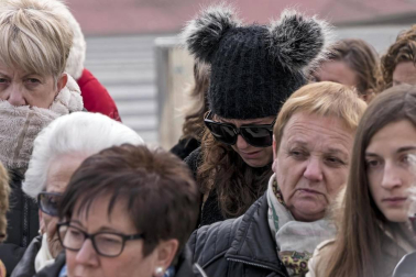Fotos del día después del accidente en el que fallecidos dos menores en Estella.