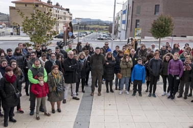 Fotos del día después del accidente en el que fallecidos dos menores en Estella.