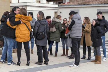 Fotos del día después del accidente en el que fallecidos dos menores en Estella.