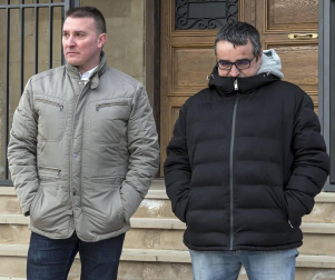 Fotos del día después del accidente en el que fallecidos dos menores en Estella.