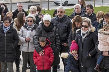 Fotos del día después del accidente en el que fallecidos dos menores en Estella.