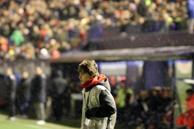 Galería de fotos de la afición en El Sadar durante el Osasuna-Valladolid