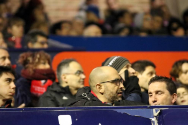 Galería de fotos de la afición en El Sadar durante el Osasuna-Valladolid