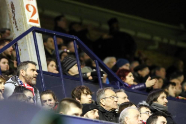 Galería de fotos de la afición en El Sadar durante el Osasuna-Valladolid