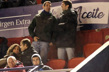 Galería de fotos de la afición en El Sadar durante el Osasuna-Valladolid