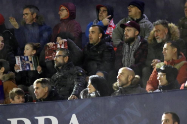 Galería de fotos de la afición en El Sadar durante el Osasuna-Valladolid