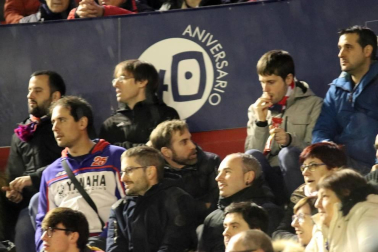 Galería de fotos de la afición en El Sadar durante el Osasuna-Valladolid