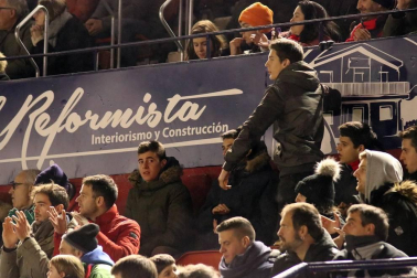 Galería de fotos de la afición en El Sadar durante el Osasuna-Valladolid