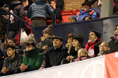 Galería de fotos de la afición en El Sadar durante el Osasuna-Valladolid