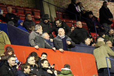 Galería de fotos de la afición en El Sadar durante el Osasuna-Valladolid