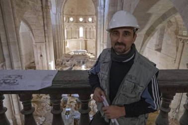 Fotos de las excavaciones arqueológicas en el Monasterio de Irache