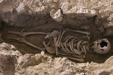 Fotos de las excavaciones arqueológicas en el Monasterio de Irache