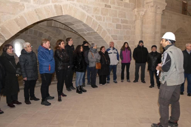 Fotos de las excavaciones arqueológicas en el Monasterio de Irache