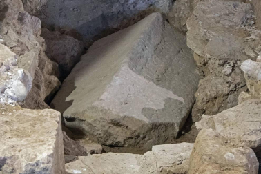 Fotos de las excavaciones arqueológicas en el Monasterio de Irache