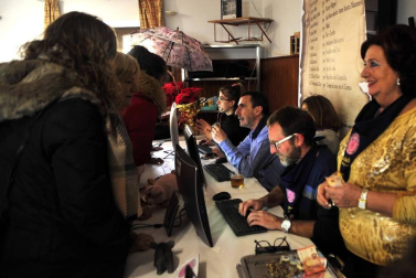 Fotos de la rifa del cuto de Artajona 2020