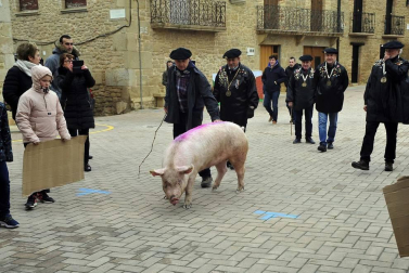 Fotos de la rifa del cuto de Artajona 2020