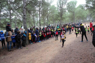 Todas las fotos de los participantes en el campeonato navarro de cross de relevos mixtos en Tudela