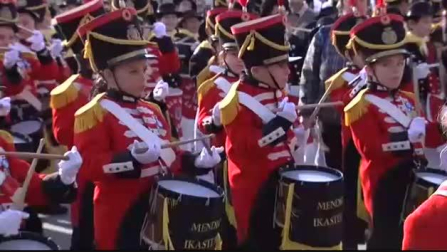 San Sebastián celebra su tradicional 'Tamborrada'