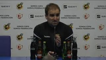 El enfado de Arrasate con un periodista por una pregunta sobre el 'caso Osasuna'