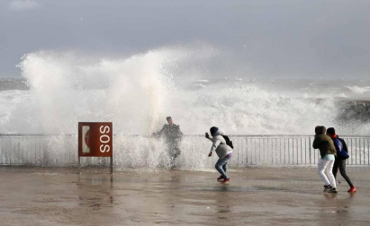 Todas las fotos de incidentes causados por el temporal Gloria en España