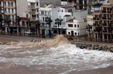 Todas las fotos de incidentes causados por el temporal Gloria en España