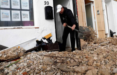 Todas las fotos de incidentes causados por el temporal Gloria en España