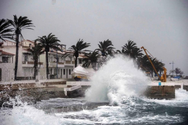 Todas las fotos de incidentes causados por el temporal Gloria en España