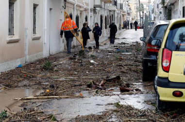 Todas las fotos de incidentes causados por el temporal Gloria en España