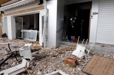 Todas las fotos de incidentes causados por el temporal Gloria en España