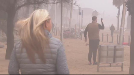 La costa de Barcelona sufre el peor temporal de los últimos 20 años