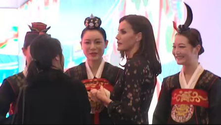 La reina Letizia inaugura Fitur