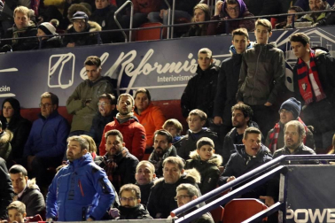 Galería de fotos de la afición en El Sadar durante el Osasuna-Levante.
